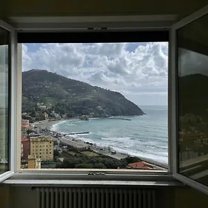 Apartment Ocean View Flat With Wi-fi, Ac And Elevator To Town, Levanto